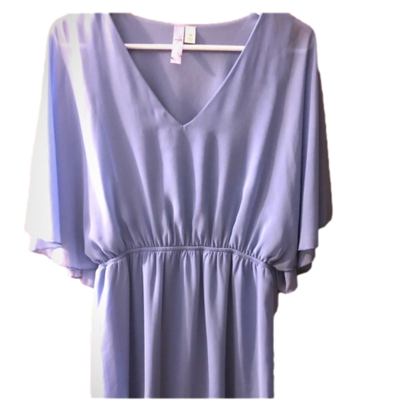 Francesca's Collections Dresses & Skirts - Francesca's Alya baby blue size Medium women's dress/tunic - Boho chic LIKE NEW!